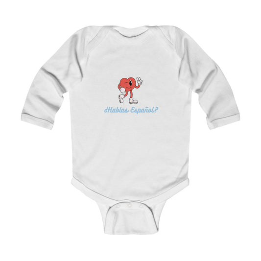 Hablas Español Infant Long Sleeve Bodysuit