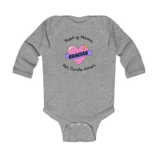 Gracias Infant Long Sleeve Bodysuit