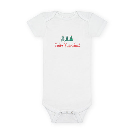 Feliz Navidad  Baby Short Sleeve Onesie®