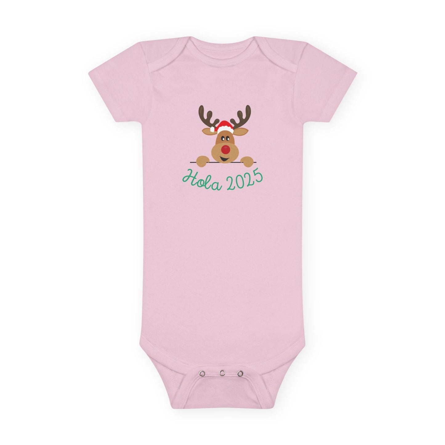 Hola 2025  Baby Short Sleeve Onesie®