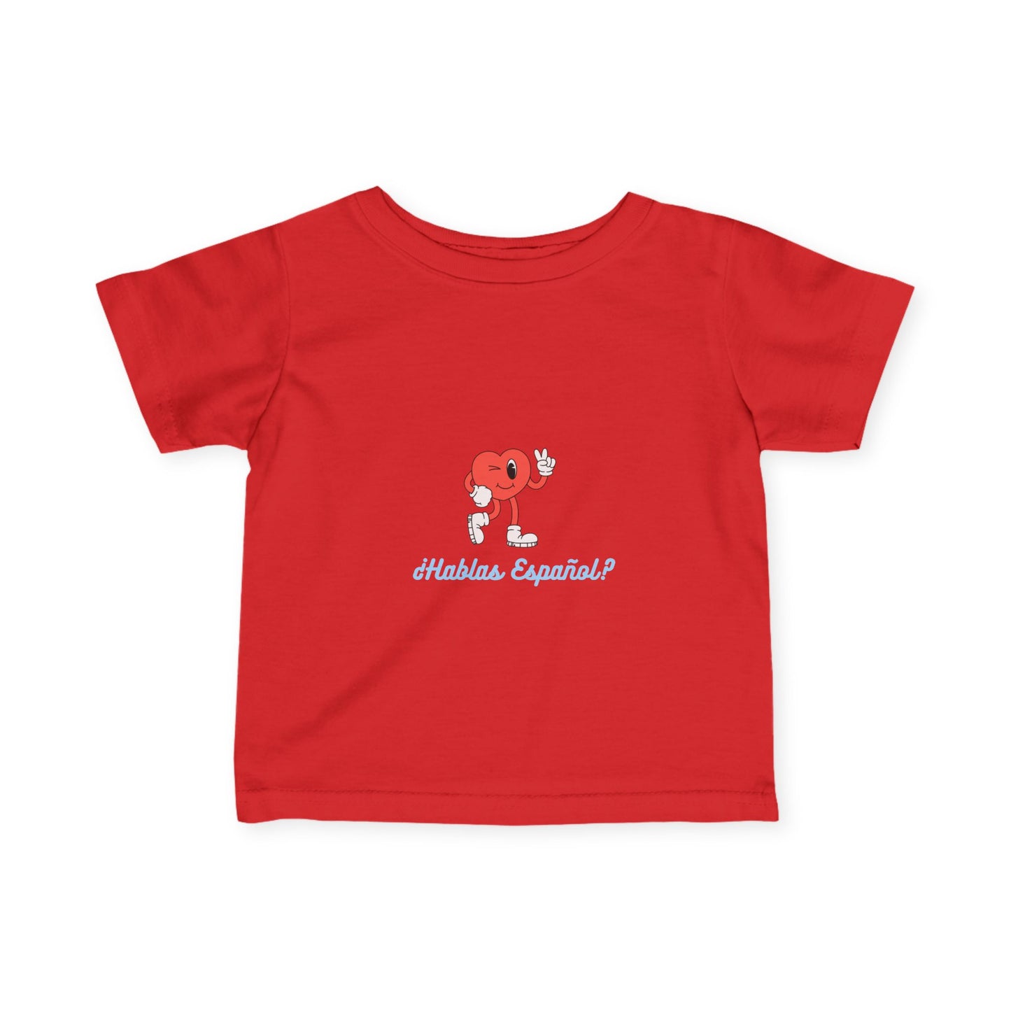 Hablas Español Infant Fine Jersey Tee