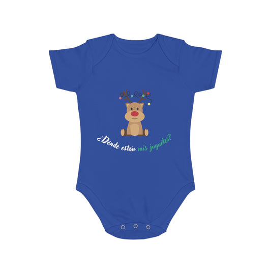 Mis Juguetes Short Sleeve Baby Bodysuit