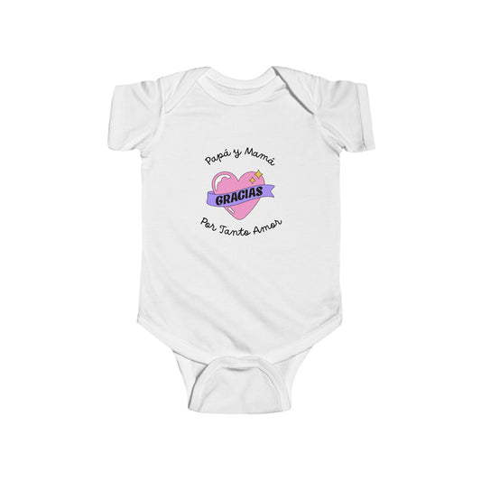 Gracias Infant Fine Jersey Bodysuit