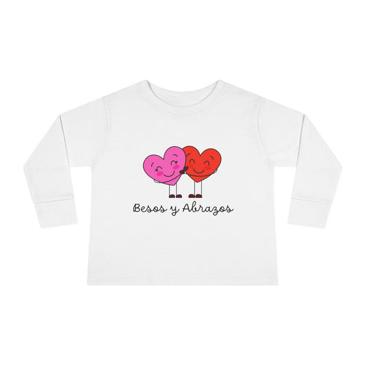 Besos Toddler Long Sleeve Tee