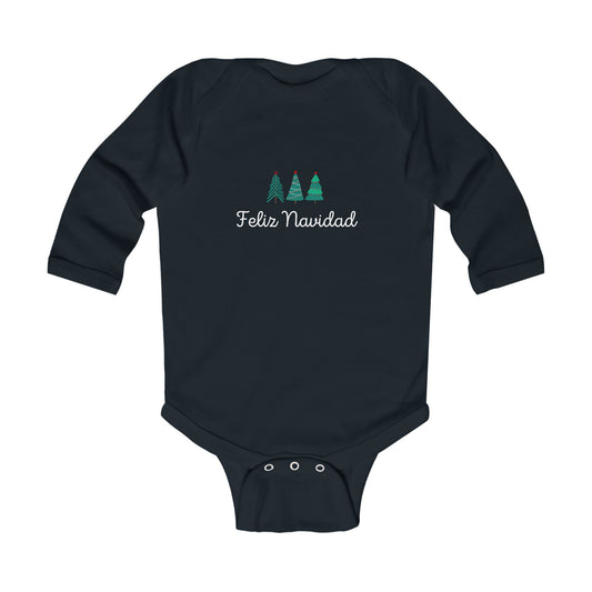Feliz Navidad  Infant Long Sleeve Bodysuit