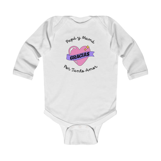 Gracias Infant Long Sleeve Bodysuit