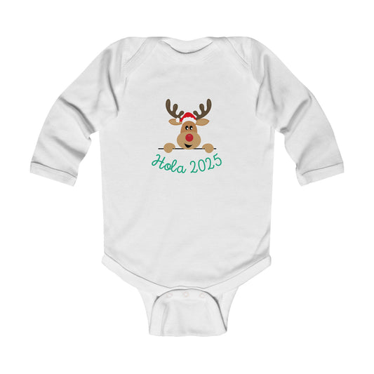 Hola 2025  Infant Long Sleeve Bodysuit