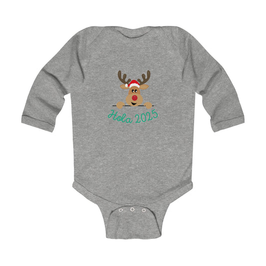 Hola 2025  Infant Long Sleeve Bodysuit