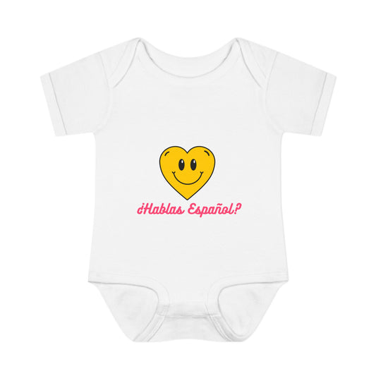 Español Infant Baby Rib Bodysuit