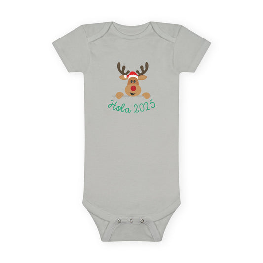 Hola 2025  Baby Short Sleeve Onesie®