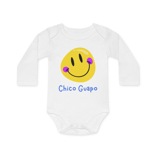 Chico Guapo Baby Long-Sleeve Organic Bodysuit
