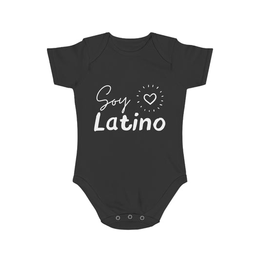 Soy Latino Short Sleeve Baby Bodysuit