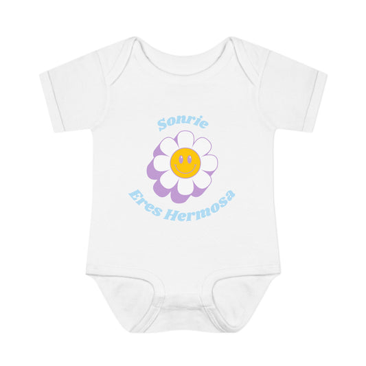 Sonrie Infant Baby Rib Bodysuit