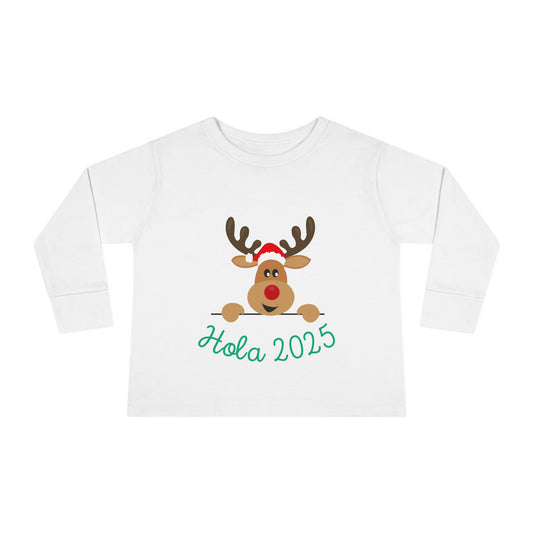 Hola 2025  Toddler Long Sleeve Tee