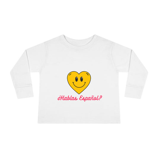 Español  Toddler Long Sleeve Tee