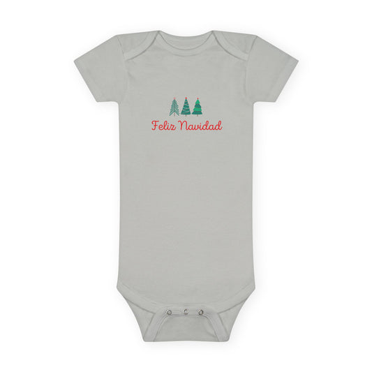 Feliz Navidad  Baby Short Sleeve Onesie®