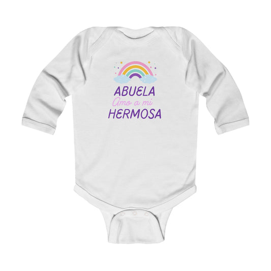 Abuela Infant Long Sleeve Bodysuit