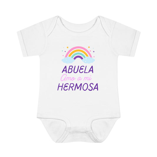 Abuela Infant Baby Rib Bodysuit