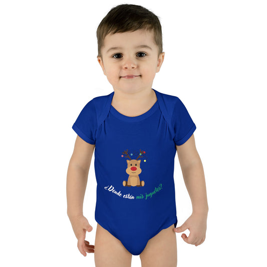 Mis Juguetes Infant Baby Rib Bodysuit