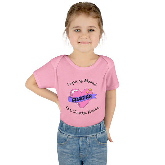 Gracias Infant Baby Rib Bodysuit